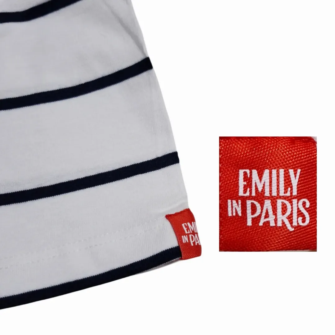 تیشرت راه راه برند EMILY IN PARIS