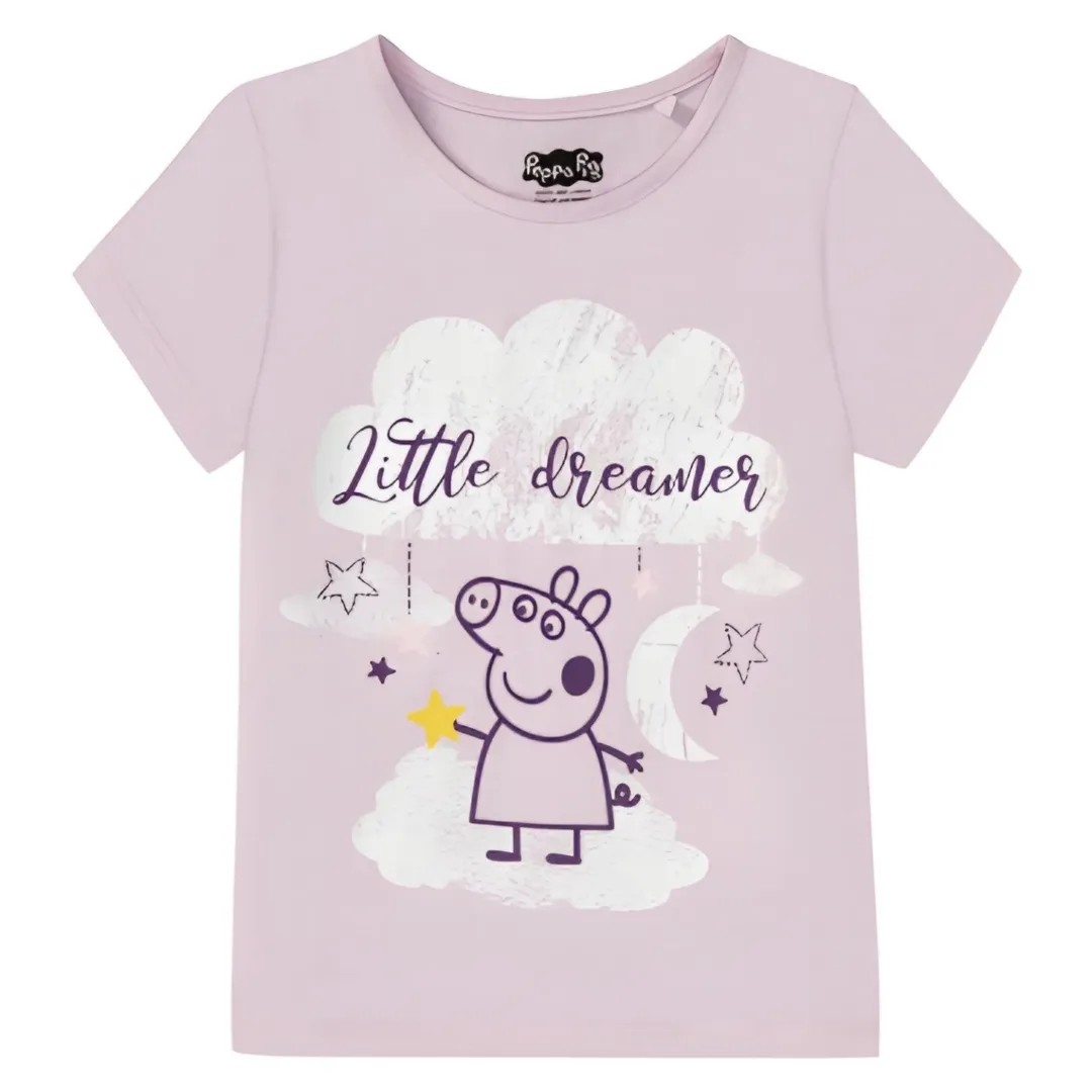 ست تیشرت شلوار دخترانه برند peppa pig