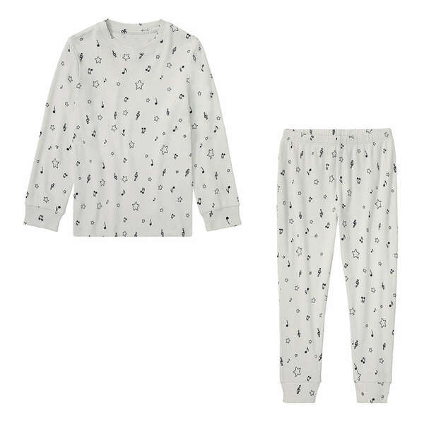 ست بلوز شلوار دخترانه برند کانیبو طرح نت موسیقی