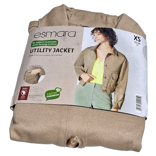 کت کتان کراپ برند اسمارا