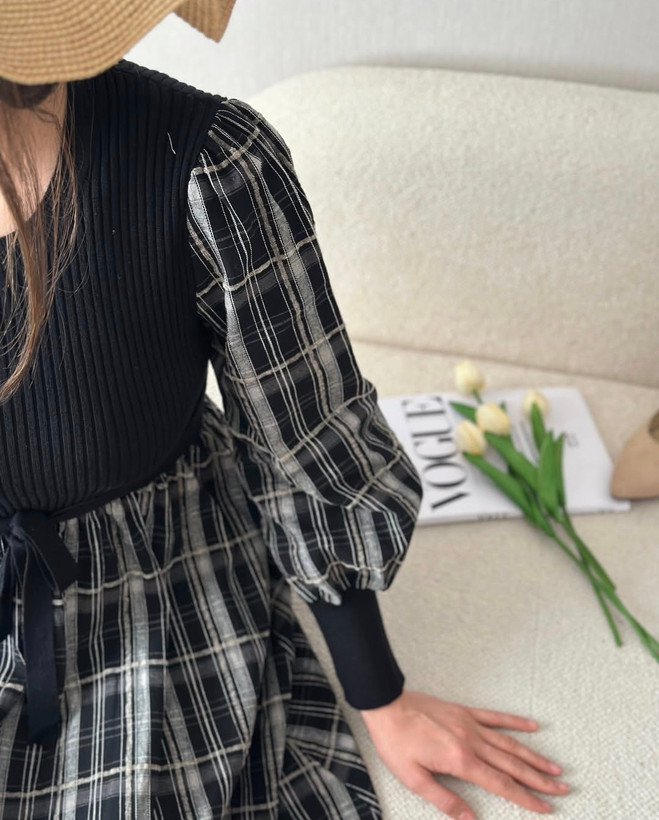 پیراهن زمستانی چهارخونه وارداتی