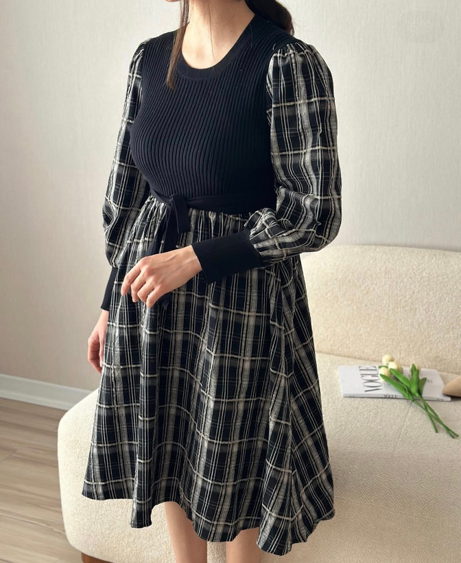 پیراهن زمستانی چهارخونه وارداتی