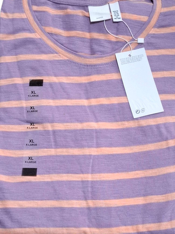 ست تیشرت شلوار نخی قواره دار برند h&m