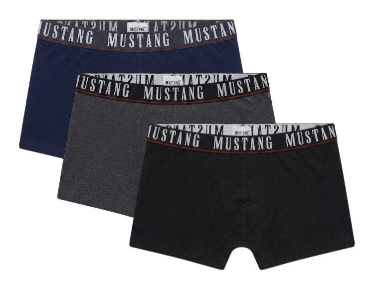 پک ۳عددی شورت باکسر برند MUSTANG کد ۴۰۴۶۶۲۲