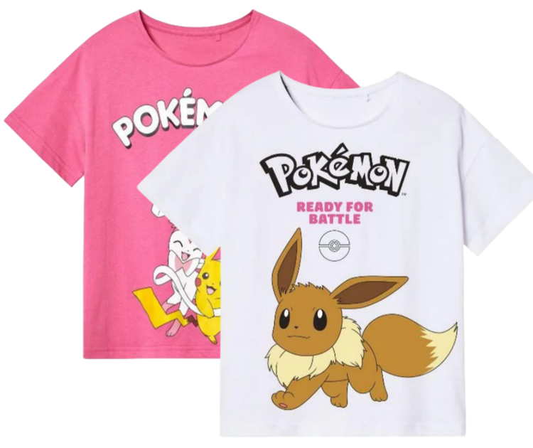 پک دو عددی تیشرت برند pokemon کد ۵۰۴۷۶۳