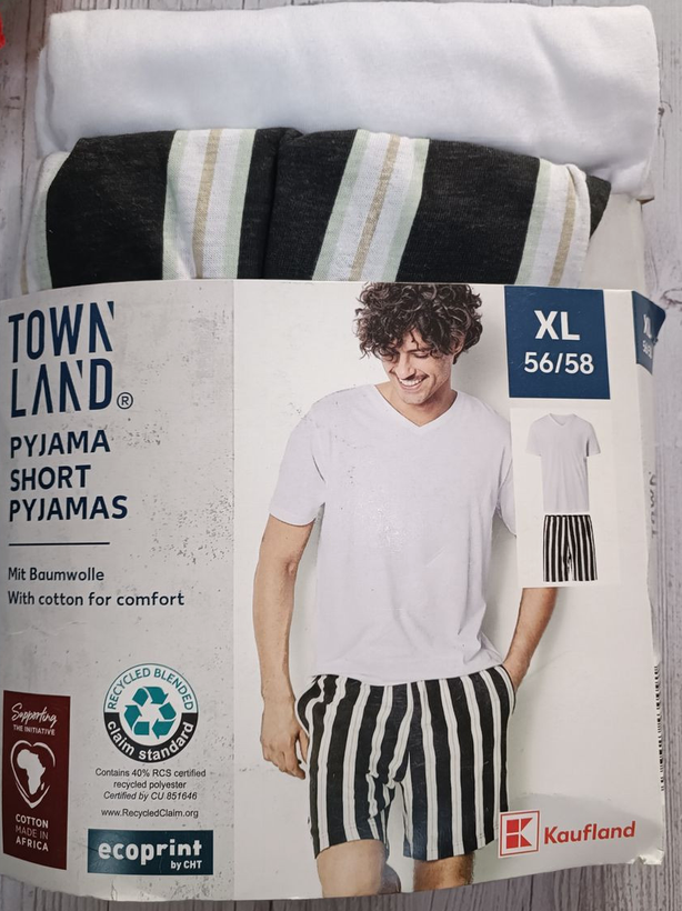 ست تیشرت شلوارک مردانه برند town land کد 47861۱