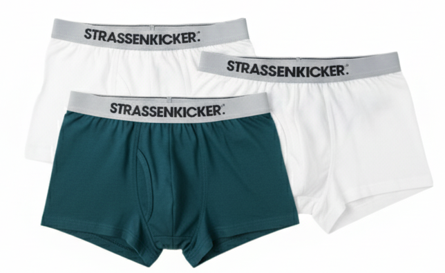 پک ۳عددی شورت باکسر مردانه برند STRASSENKICKER کد ۴۲۶۲۴۳۲